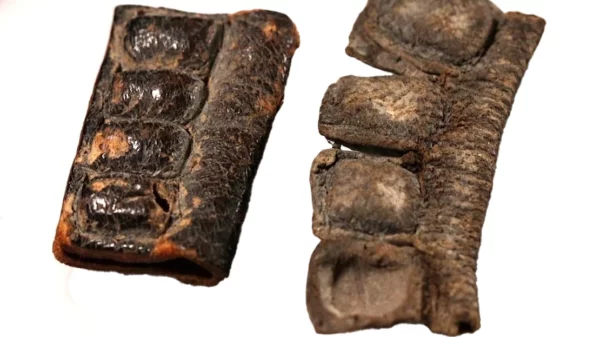 Tefillin from about 2,000 years ago
